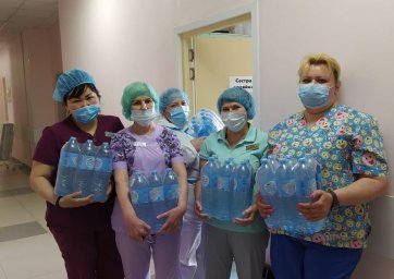Медицинские работники городского округа Домодедово получили питьевую воду из Черноголовки
