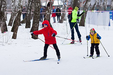 В Домодедово состоялся спортивный праздник для юных поклонников лыжного вида спорта