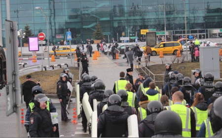В аэропорту Домодедово проверили подготовку полиции к ЧМ-2018