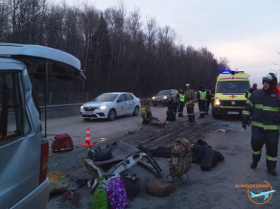 6 человек погибло и 8 пострадали в аварии на трассе М4 Дон