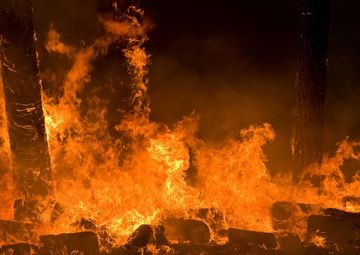 В Домодедово произошло 2 пожара в один день, 1 человек погиб