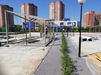 ​Новый детский сад в Домодедово готов на 90%