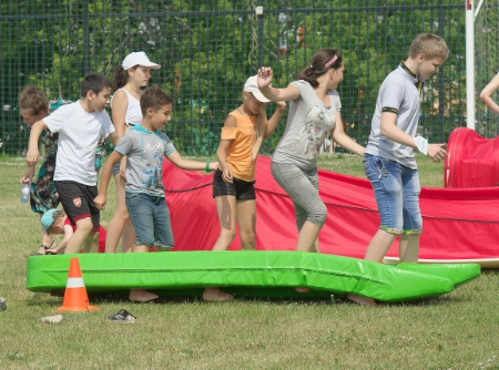 Детский спортивный праздник от "Динамо"