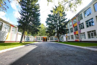 Белостолбовская школа после ремонта
