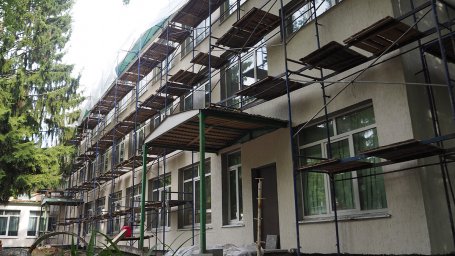 В Домодедово проходит капитальный ремонт сельских школ