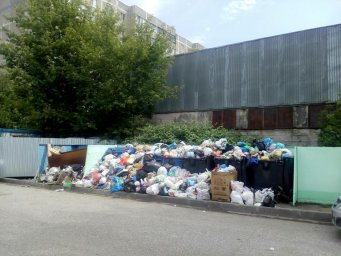 Когда вывезут мусор в Домодедово!?