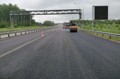 ​В Домодедове завершили укладку покрытия на 4 региональных дорогах