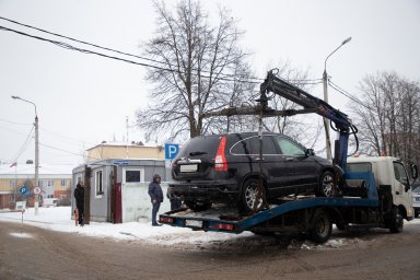 ​В городском округе Домодедово продолжают фиксировать случаи неправильной парковки