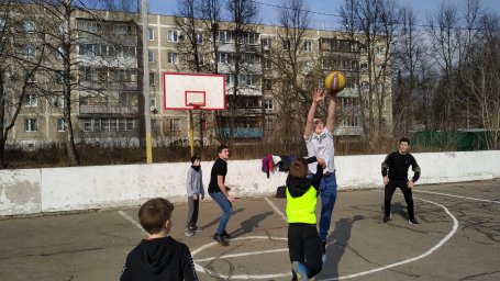 Товарищеские игры по баскетболу в Домодедове