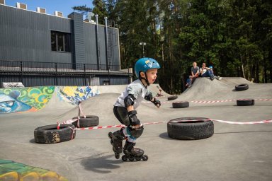 В Домодедово прошли детские соревнования по роллер спорту