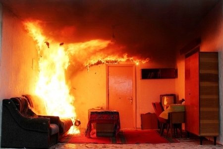 В Домодедово сгорели 2 квартиры