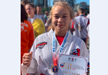 ​Домодедовская спортсменка заняла 1 место на юношеских играх боевых искусств