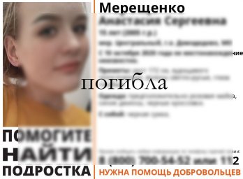 ​Девушку, которую искали в Домодедово нашли мертвой