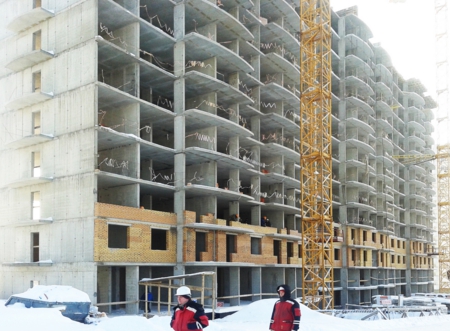 Инспекторы Главгосстройнадзора проверяют ход строительства жилых домов в Домодедово