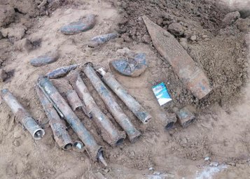 ​В Домодедово нашли схрон боеприпасов
