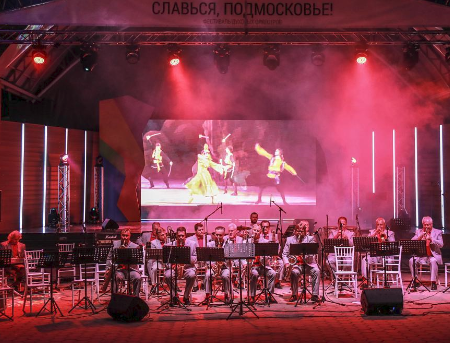 В Домодедово прошел фестиваль духовых оркестров