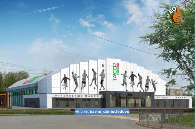 В Домодедово представили проекты ледового дворца и футбольного манежа