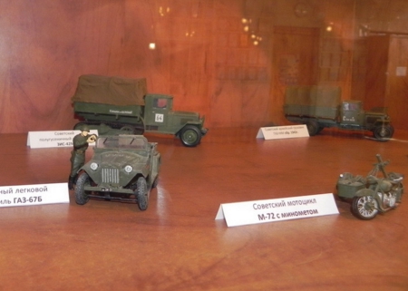 В Чурилково проходит выставка военной техники времен Великой Отечественной войны