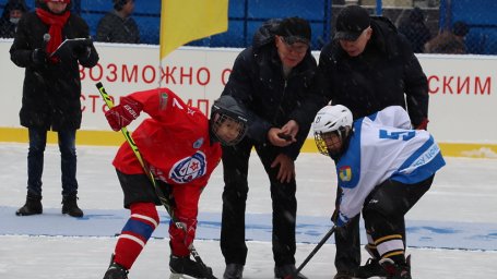 В Домодедово появилась новая хоккейная площадка