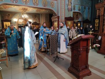 Объезд г. о. Домодедово с Иерусалимской иконой Божией Матери