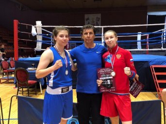 ​Золотая медаль первенства Европы по боксу Полины Спириной из Домодедово