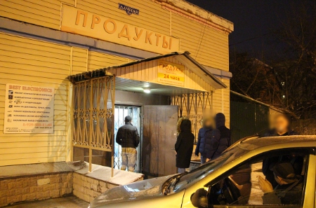 В Домодедово  прошел ночной рейд по магазинам