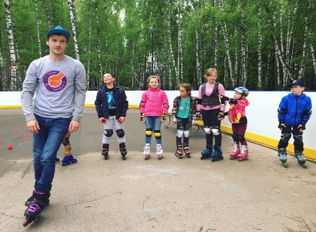 В Домодедово пройдет урок катания на роликовых коньках