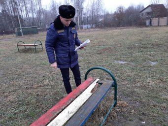 В Домодедово 17 детских площадок приведены в порядок по предписаниям Госадмтехнадзора