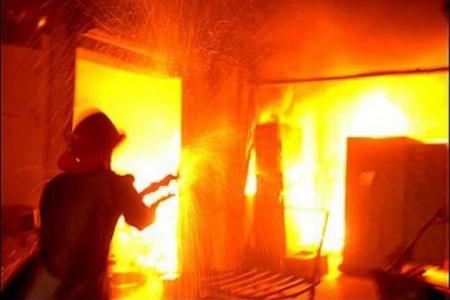 В новогодние праздники в Домодедово сгорели квартира и дом