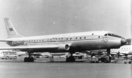 В 1973 году в Домодедово разбился самолет из Грузии