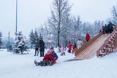 Зимний сезон в Домодедове