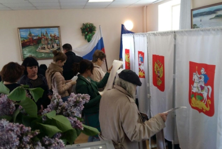 В 124-м Подольском округе проголосовало 6,5 тыс. человек