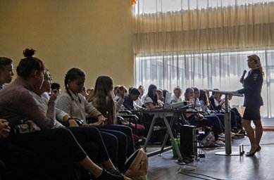 Лекция в рамках антинаркотического месячника прошла в школе Домодедово