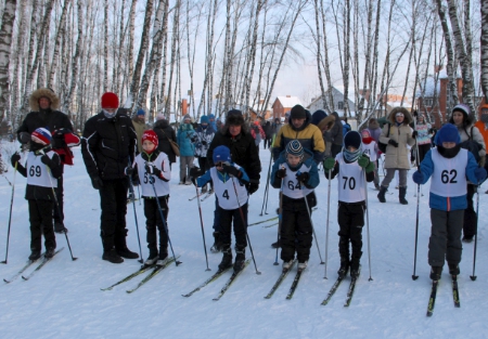 6 января в домодедовском лесу прошло открытие лыжного сезона