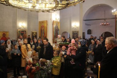 В домодедовском храме состоялось торжество по случаю Престольного праздника