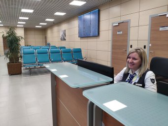 ​В Домодедово открыли новый зал для пассажиров с ограниченной подвижностью