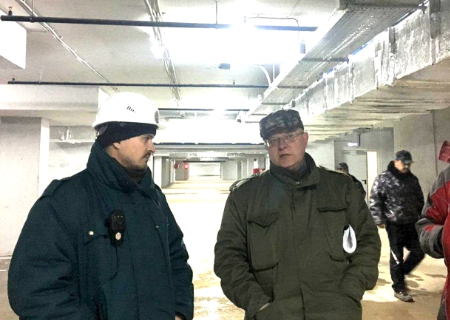 Главгосстройнадзора проверяет три жилых дома с подземной автостоянкой в Домодедово