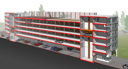 Стройка многоуровневой парковки ООО «СК «Аракел» уже не шумит благодаря Госадмтехнадзору