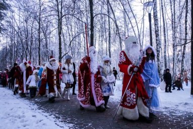 Парад Дедов Морозов состоится в городском округе Домодедово