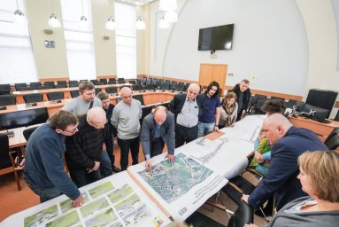 О задаче дороги в Северном рассказал жителям главный архитектор администрации Домодедова