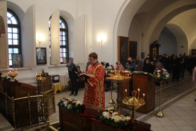 В Домодедово отметили престольные праздники в честь великомученика Димитрия Солунского