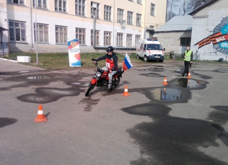 Команда «Альбатрос» участвовала в первенстве мотоциклистов в Орехово-Зуево