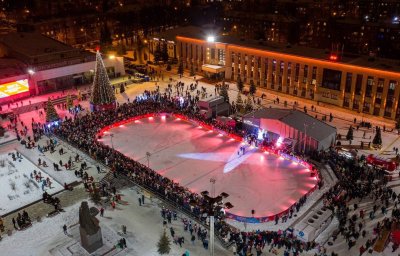 В городском округе Домодедово состоялось шоу «Ледниковый период»