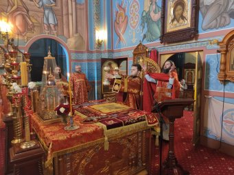 День Победы в соборе Всех святых в земле Российской просиявших