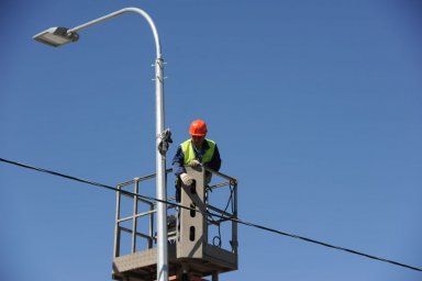 10 км новых линий наружного освещения заработает в Домодедово