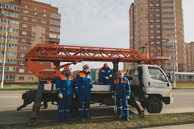 Мособлэнерго заменит аварийную опору в Домодедовском округе