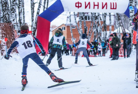 В Домодедово прошли лыжные соревнования