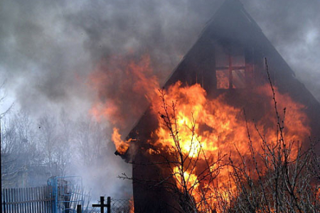 За неделю в Домодедово произошло 5 пожаров, один человек погиб