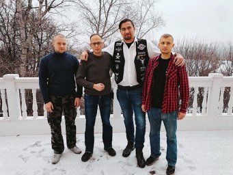 Итальянская группа навестила хоспис в Домодедово