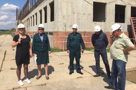 Главгосстройнадзор проверил безопасность на стройплощадке в Домодедово
